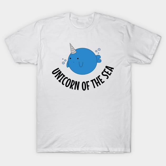 Unicorn Of The Sea T-Shirt by Ramateeshop